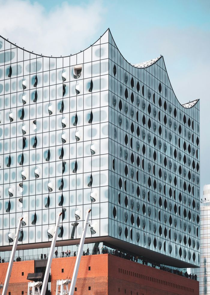A picture of the Elbphilharmonie in Hamburg
