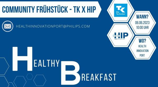 Community Breakfast HIP x TK, Startup Events Hamburg