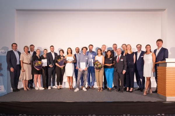 © AGA Unternehmensverband: the winners of the Gunnar-Uldall-Wirtschaftspreis 2022