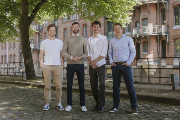 ©CarbonStack: the Founders Noah Winneberger, Julian Kakarott, Jesper Kolk and Jann Wendt