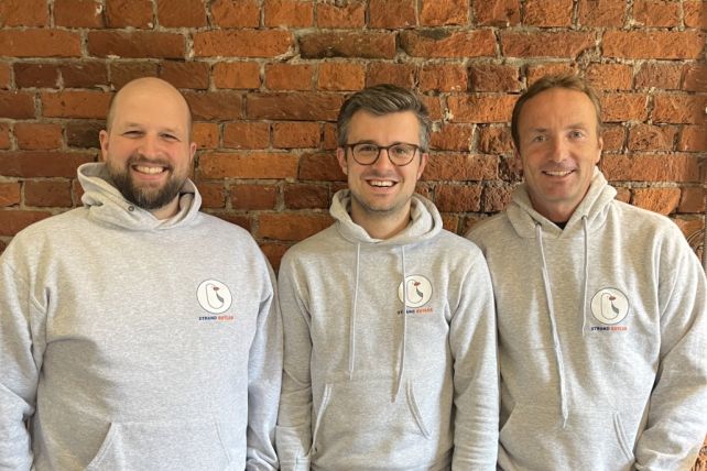 ©Strandbutler: Jens Hinrichs (CTO), Bernhard Sourdeau (co-founder and COO) and Christian Henk (co-founder and CEO)