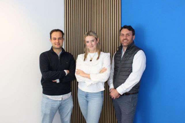 © Atrya: the founders Lorian Quorrai, Julia Beermann and Benjamin James