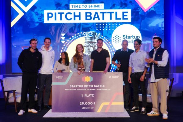 © Mathias Jäger/Hamburg Startups: AllyTime won the Pitch Battle at ChefTreff 2025