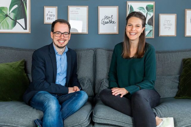 © Pascal Lieleg/lively: the founders Constantin Rehberg and Christina Kainz