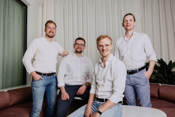 © ecentiven: Torge Lahrsen (COO), Daniel Ehnes (CPO), Nicolás Juhl (CEO) and Sascha Greve (CTO)