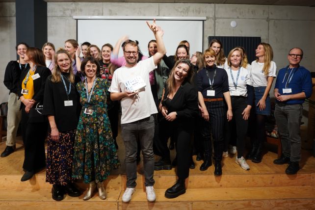 © Mathias Jäger / Hamburg Startups: participants of the Female StartAperitivo finale.