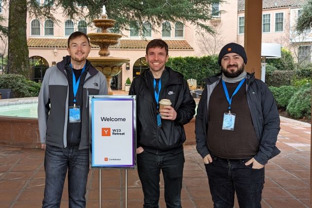 © Flower Labs: the founders Nicholas Lane, Daniel Beutel and Taner Topal