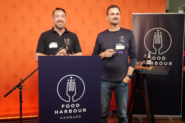 © Mathias Jäger/Hamburg Startups: Sebastian Heinz and Jochen Matzer from the team of Food Harbour