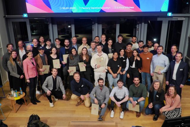© Mathias Jäger / Hamburg Startups: the participants of the Future Founder Programme