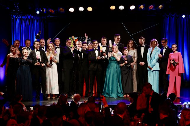 © Bundesverband Deutsche Startups: the winners of the German Startup Awards 2024
