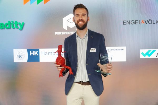 © Mathias Jäger/Hamburg Startups: Maximilian Dunker of Aortex