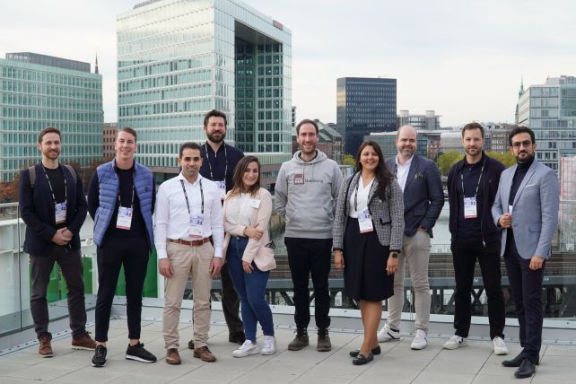 © Mathias Jäger/Hamburg Startups: team and startups from the Scaleup Landing Pad Hamburg 2022