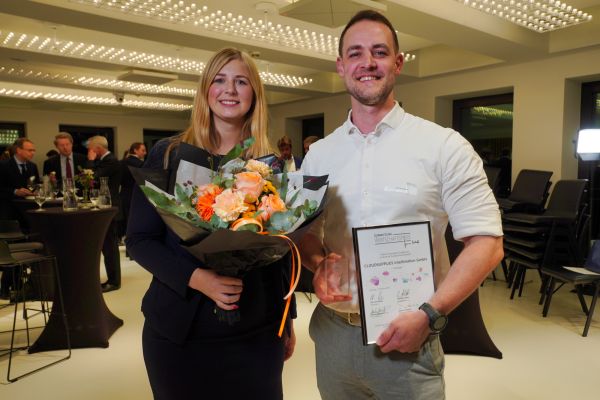 © Mathias Jäger/Hamburg Startups: Corinna Mint and Olaf Schaefers of CLOUDSUPPLIES