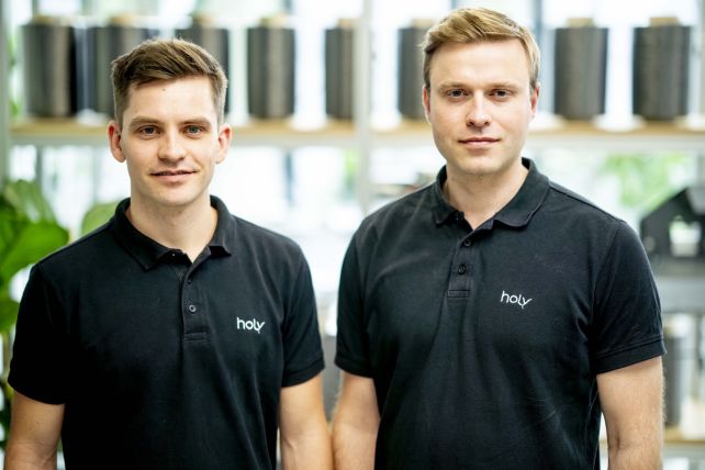 © Holy Technologies: the founders Moritz Reiners (CTO) and Bosse Rothe Frossard (CEO)