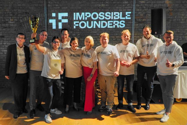 © Mathias Jäger/Hamburg Startups: the team of Impossible Founders
