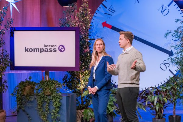 © RTL / Bernd-Michael Maurer: Fiona Jasmut and Ole Walkenhorst, founders of KassenKompass