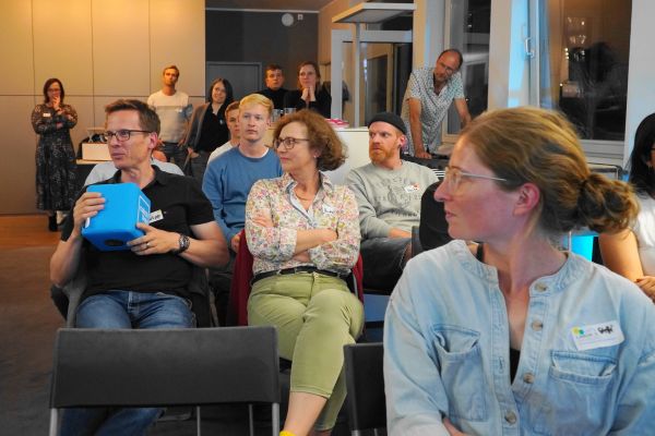 © Mathias Jäger/Hamburg Startups: At LaborX, the audience ist always involved.