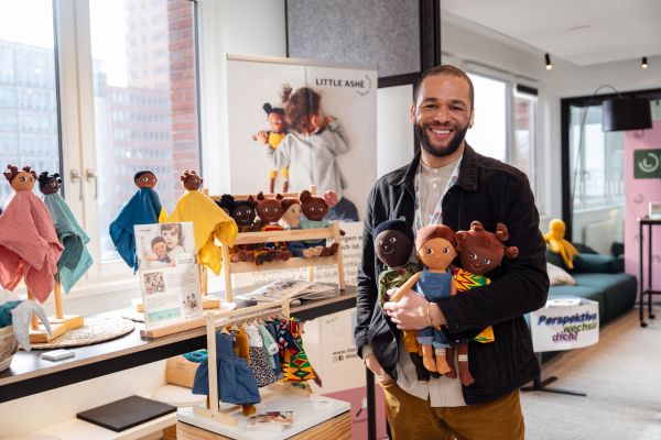 © Jasper Ehrich: David Amoateng, founder of Little Ashé