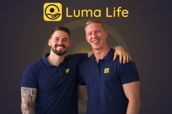 © Luma Life: the founders Marvin Berthold and Marcel Kintscher