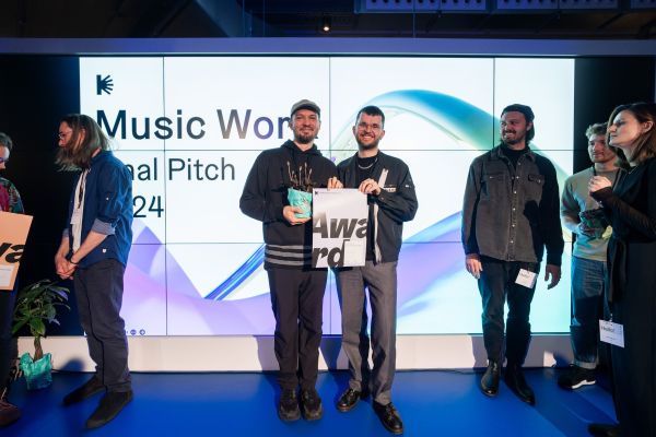 © Hamburg Kreativ Gesellschaft: Team Vault at Music WorX Pitch 2024