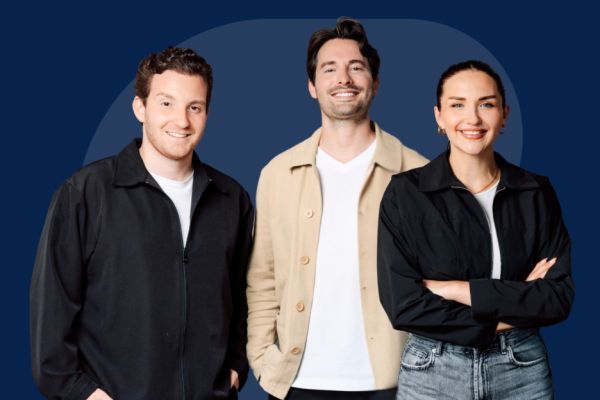 © MUVN: the founders Massimo Sabatino, Emre Aydin and Katharina Kreutzer