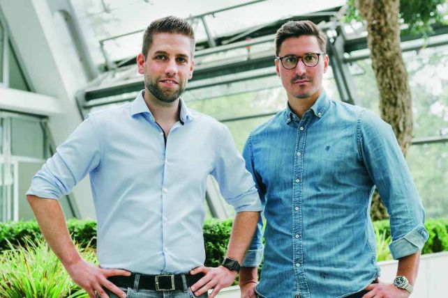 © Nect: the founders Benny Bennet Jürgens and Carlo Ulbrich