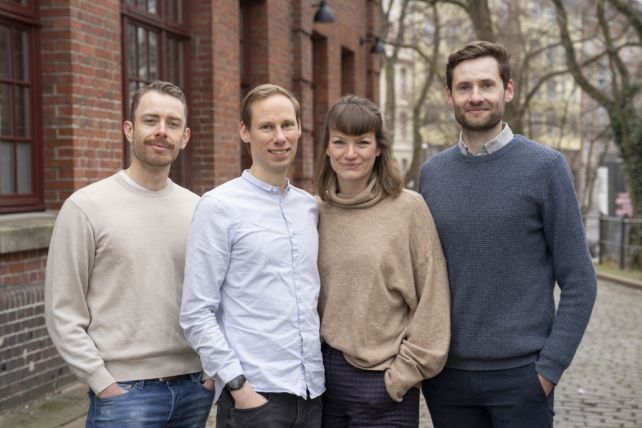 © repath: the founders Sebastian Bartels, Dr. Thomas Remke, Liza Altena and Julius Pröll