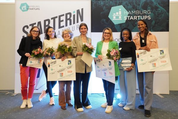 © Mathias Jäger/Hamburg Startups: all finalists of the STARTERiN Hamburg 2023