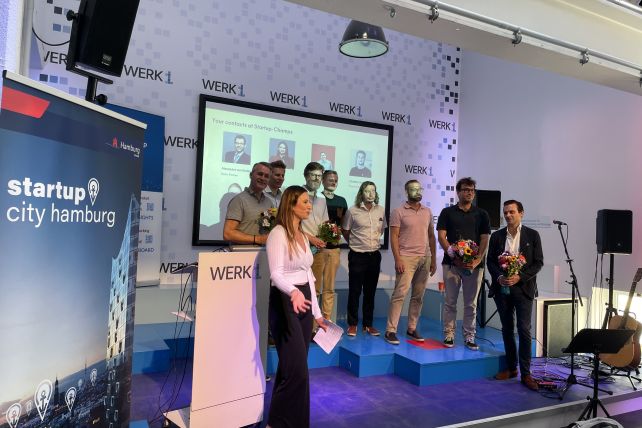 © Hamburg Invest: the award ceremony for Startup-Champs 2023