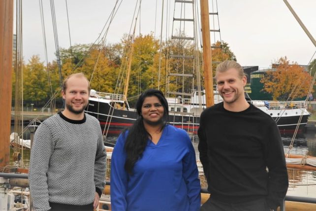 © KONVOI: the founders Heinz Luckhardt, Divya Teja Settimali and Alexander Jagielo