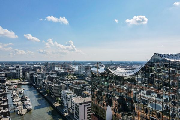 Hafencity and Elbphilharmonie Hamburg