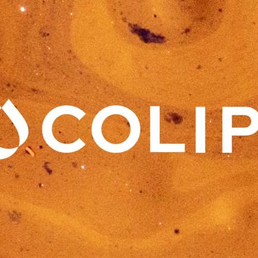 Logo of the startup COLIPI Biotech with orange background