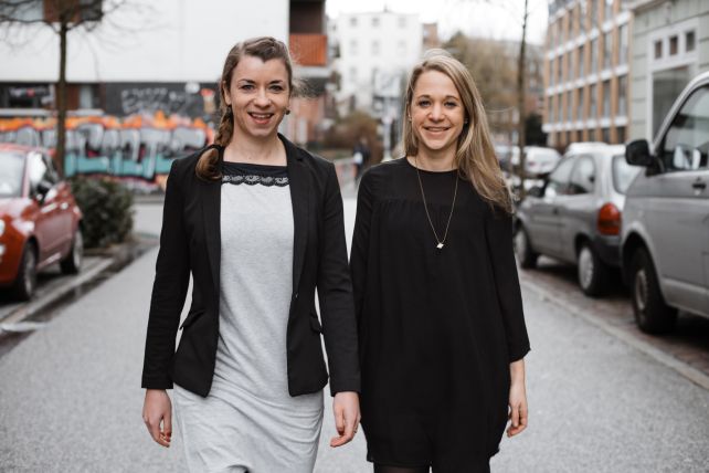 ©Frau Siemers Fotografiert: Marie-Lene Armingeon and Miriam Schütt, founders of SofaConcerts