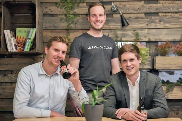 Fashion Cloud founders Florian Klemt, Martin Brücher and René Schnellen