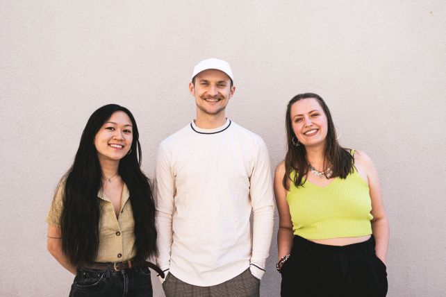 © Vanozza: the team of 2023 Cindy Ta, Nico Hansen and Marie Tauber