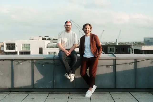 © zive: the founders Piers Wermbter and Jan Marius Marquardt