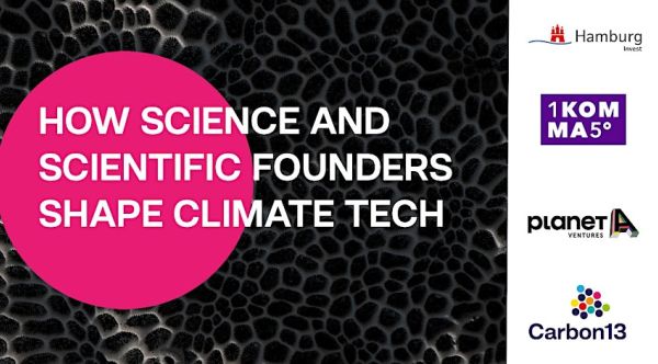 How science and scientific founders shape climate tech
