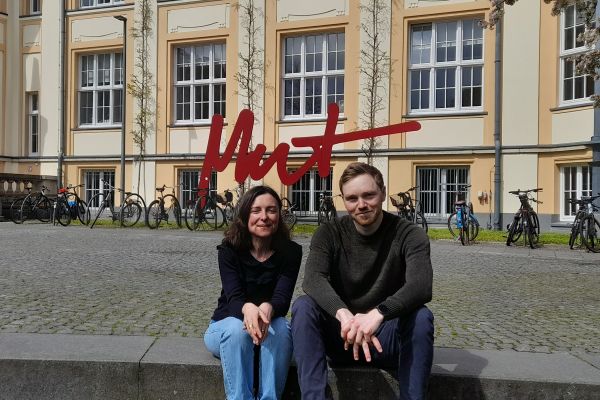© TimeTeller: the founders Angela Relógio and Benjamin Dose
