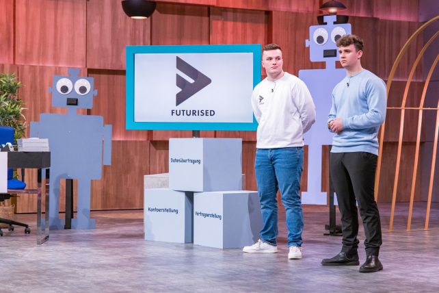 © RTL / Bernd-Michael Maurer: Eric Böger and Max Schlensag, the Founders of Futurised