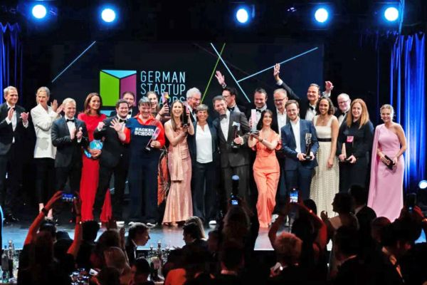 © Bundesverband Deutsche Startups: the winners of the German Startup Awards 2025