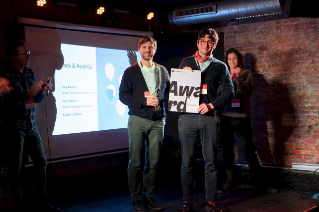 © Jan-Marius Komorek: Philipp Klotz and Diego Maldonado Rosas of Soundvest