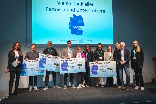 © Jens Ahner: the winners of Startup-Champs 2024