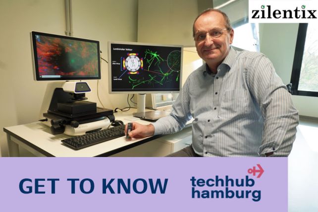 © Mathias Jäger/Hamburg Startups: Dr Michael Schreiber, CEO of Zilentix