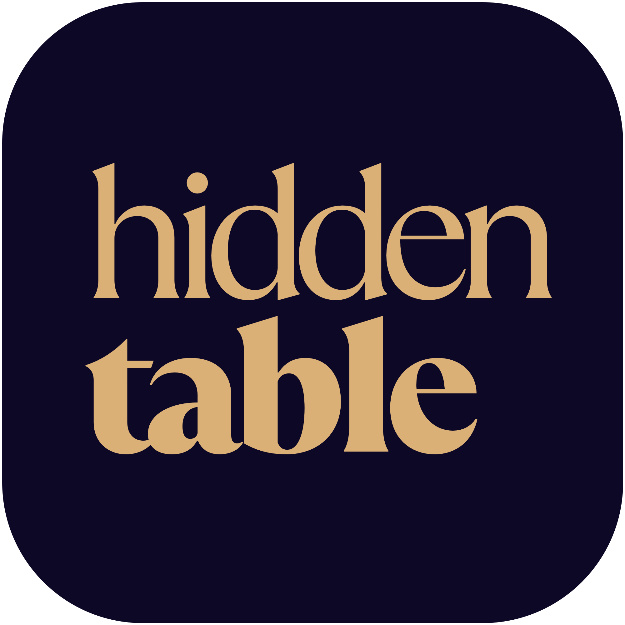 Logo of HiddenTable