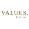 Logo of VALUES. Real Estate
