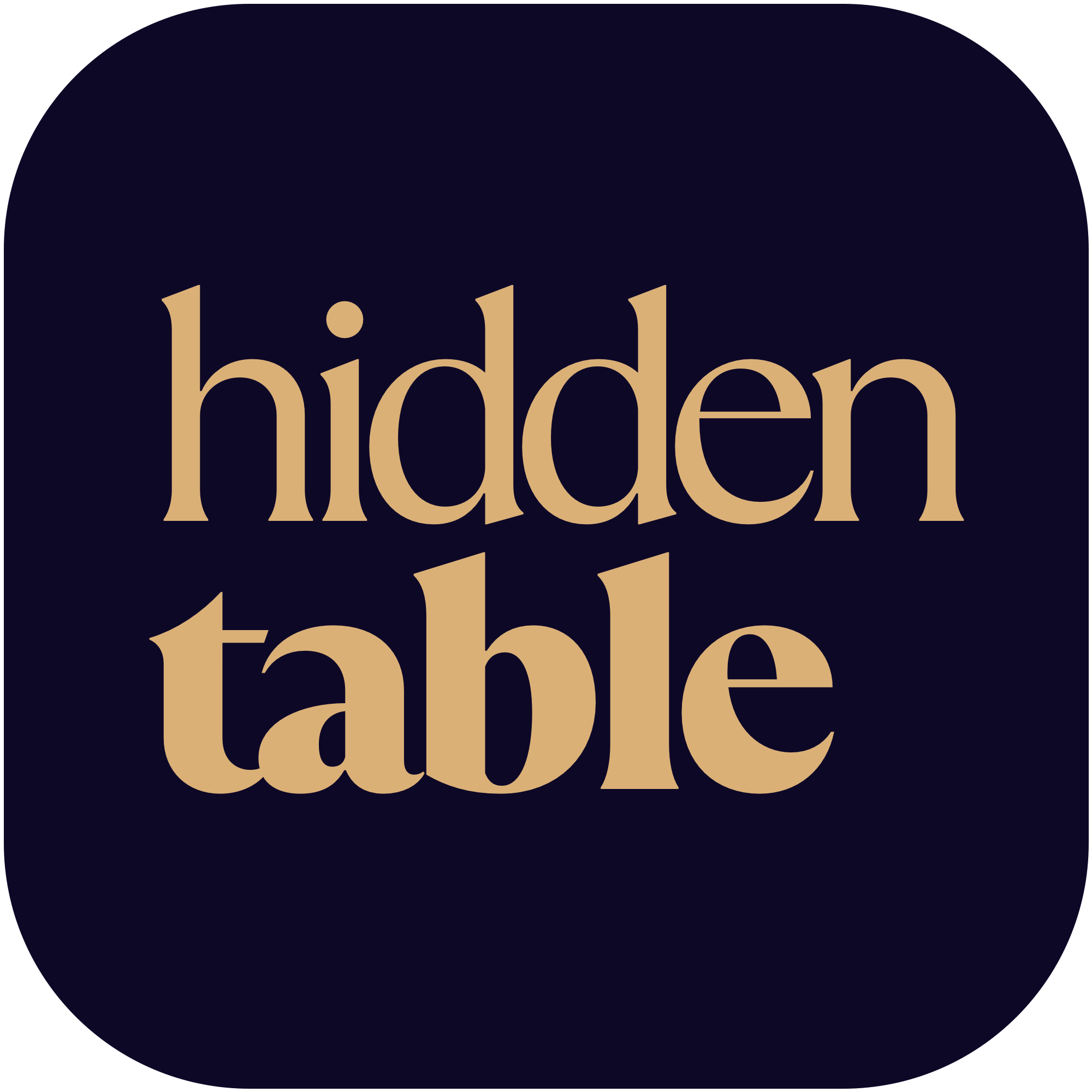 Logo of HiddenTable