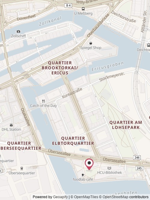 A map with the location of Smartclip