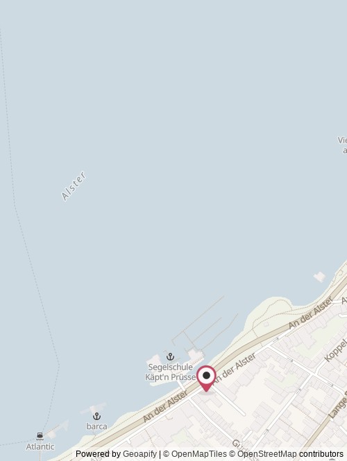 A map with the location of Mrge Group