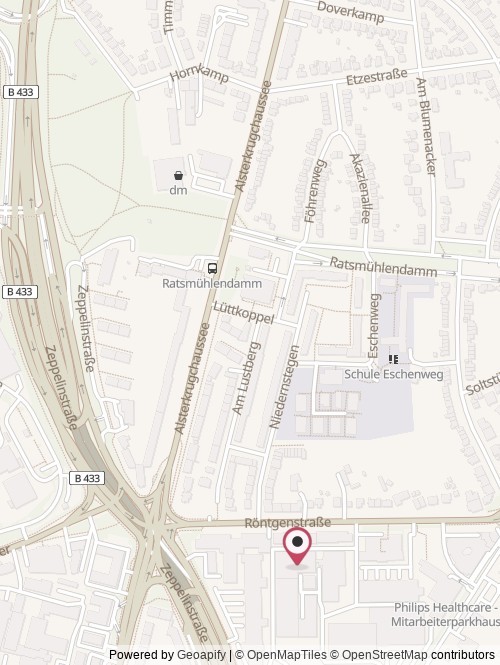 A map with the location of anonetics