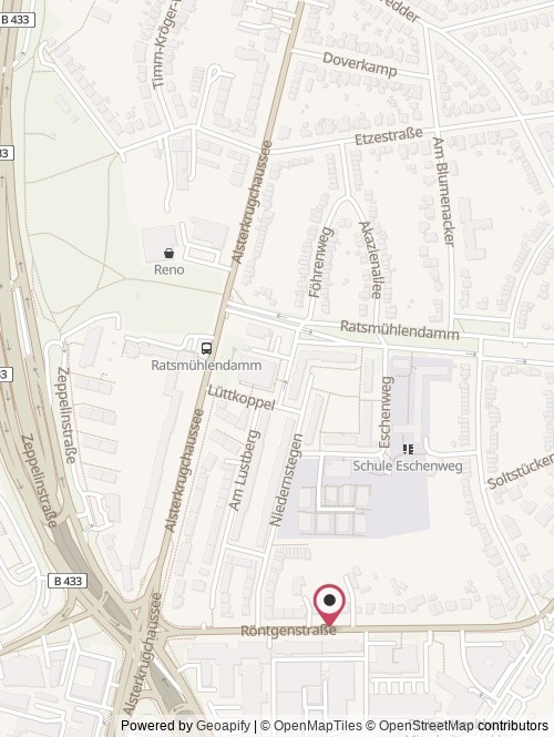 A map with the location of Silent Healthcare GmbH